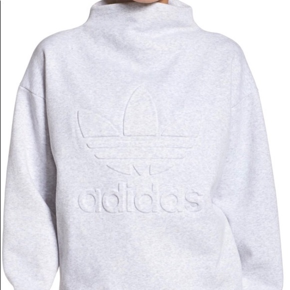 Adidas Mock Neck Sweatshirt 